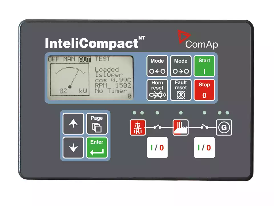 برد کنترل دیزل ژنراتور کومپ InteliCompactNT MINT LT - ماه صنعت انرژی 