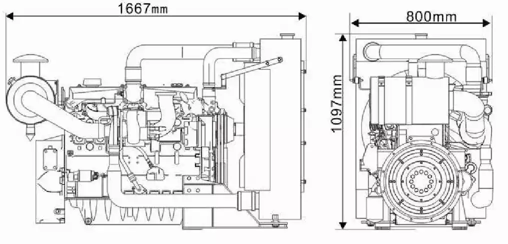 دیزل ژنراتور لوول مدل 1106C-P6TAG2 - ماه صنعت انرژی