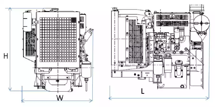 دیزل ژنراتور کامینز مدل VTA28-G5 - ماه صنعت انرژی