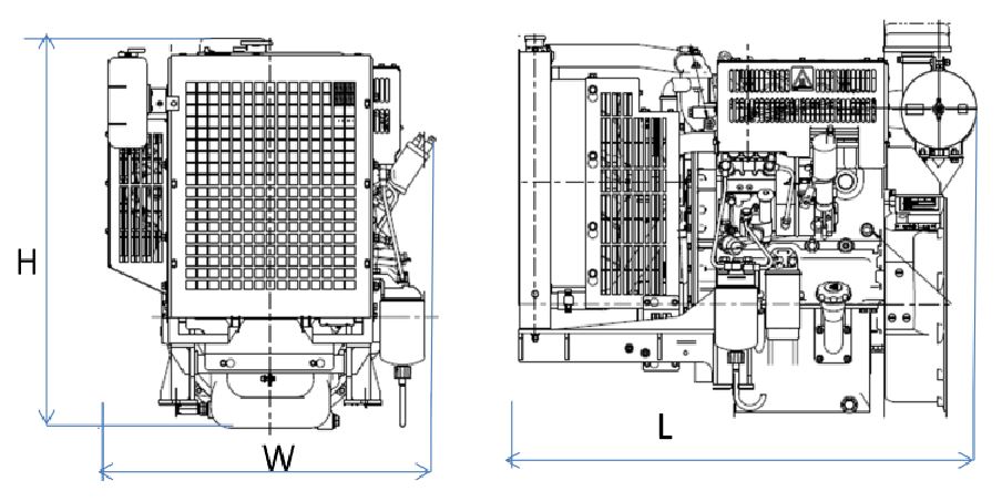 دیزل ژنراتور کامینز مدل 4BTA3.9-G3