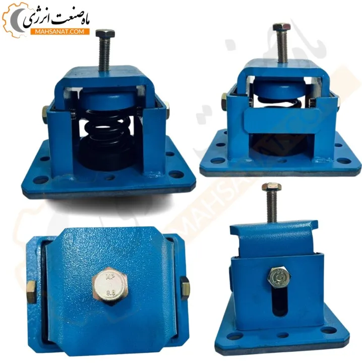 لرزه گیر تک فنری 