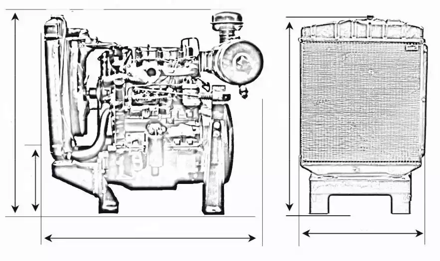 دیزل ژنراتور موتورسازان مدل MTI660A-163GD - ماه صنعت انرژی