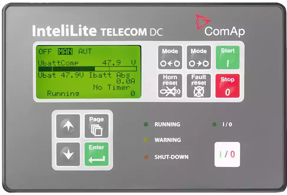 برد کنترل دیزل ژنراتور کومپ مدل InteliLite Telecom DC - ماه صنعت انرژی 
