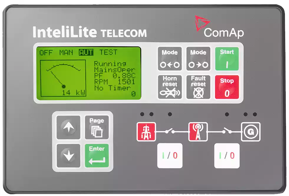 برد کنترل دیزل ژنراتور کومپ مدل InteliLite Telecom - ماه صنعت انرژی