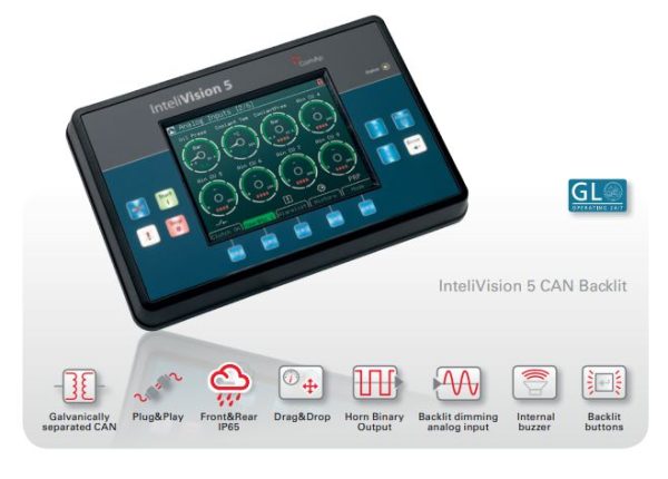 صفحه نمایش رنگی InteliVision 5 CAN-ماه صنعت انرژی
