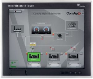 صفحه نمایش رنگی InteliVision 17Touch- ماه صنعت انرژی
