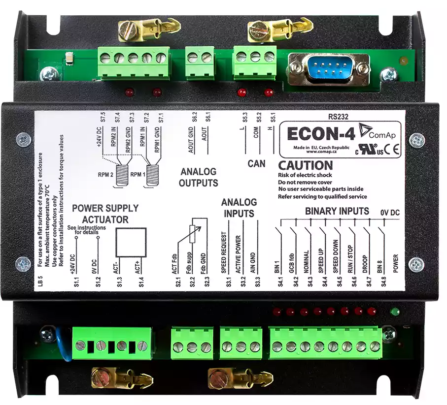 ماژول تنظیم کننده سرعت دیجیتال ECON-4 - ماه صنعت انرژی 