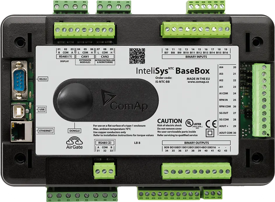 برد کنترل کومپ InteliSysNTC BaseBox - ماه صنعت انرژی
