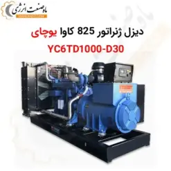 دیزل ژنراتور 825 کاوا یوچای YC6TD1000-D30 - ماه صنعت انرژی